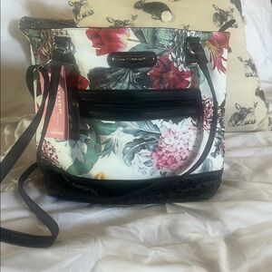 New Floral Leather Women's Bag